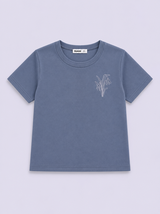 Girls Floral Tee