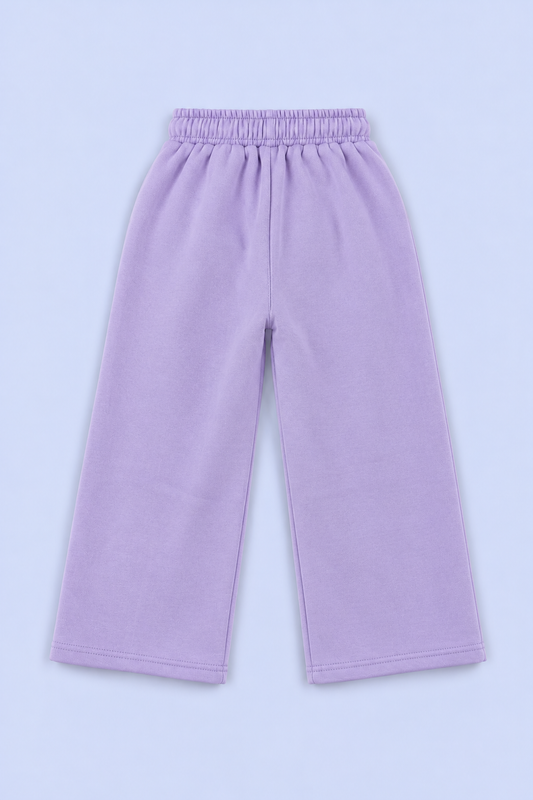 Lilac Boxy Trouser