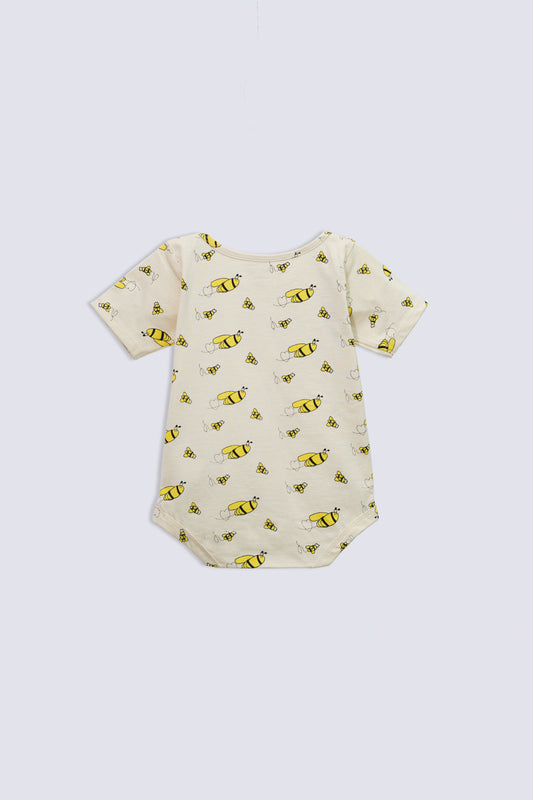 Infants Printed Girls Rompers