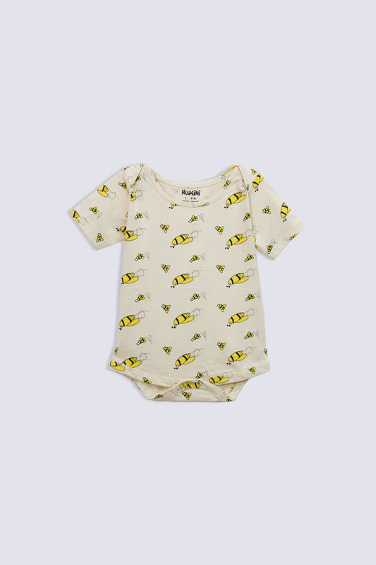 Infants Printed Girls Rompers