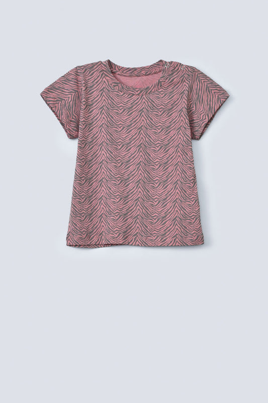 Infants Girls Printed Suit