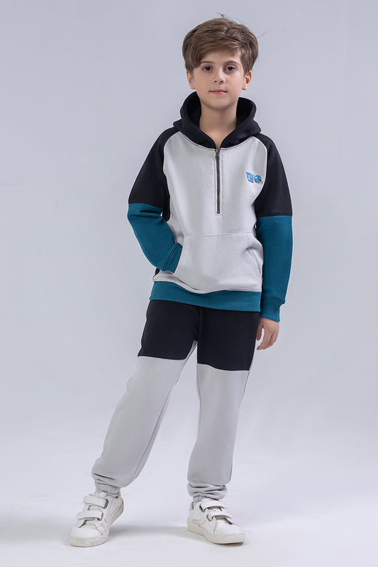 Colour Blocking Boys Suit