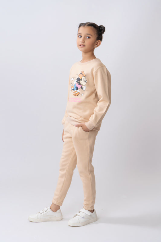 Mickey Printed Girls Suit