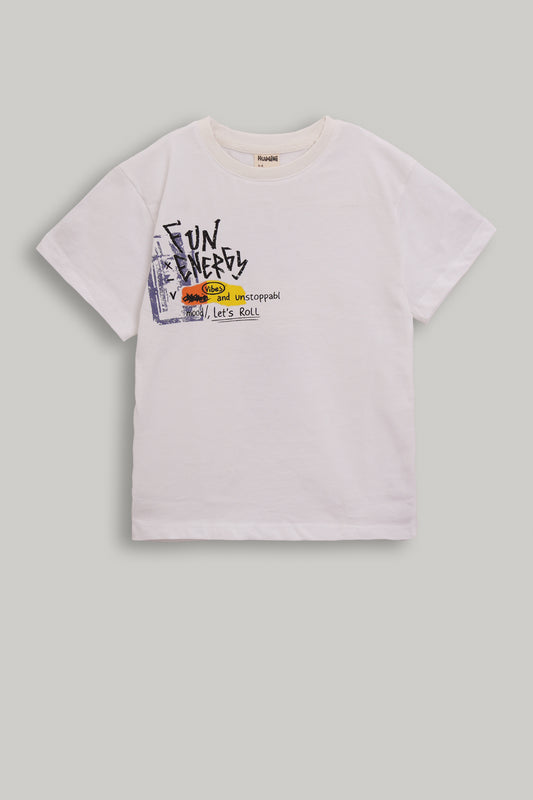 Boys Relaxed Fit Grpahic Tee
