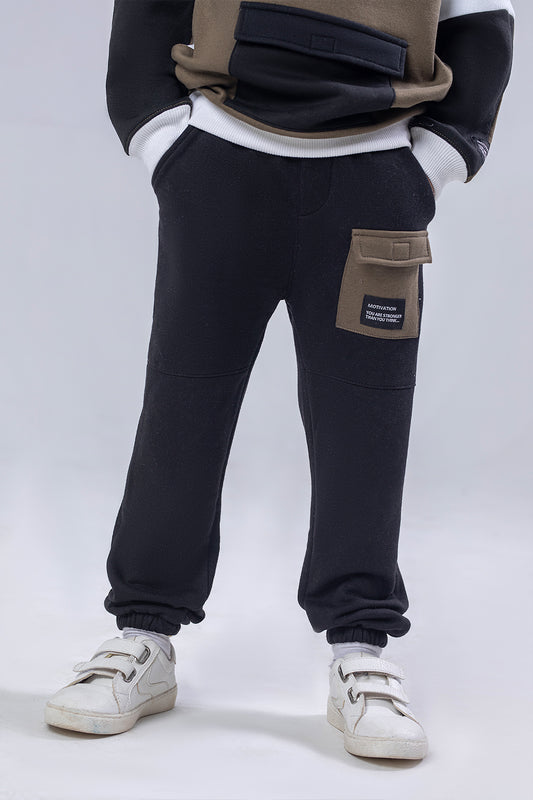Trendy Cargo Pocket Boys Trouser
