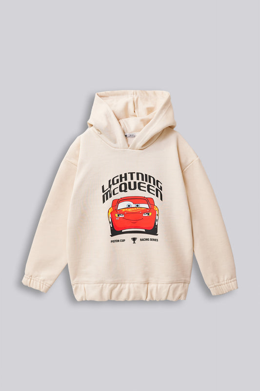 Boys Loose Fit Hooded Top