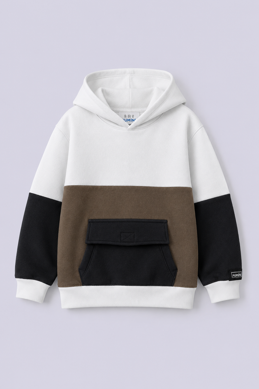 Colour Blocking Boys Hoodie