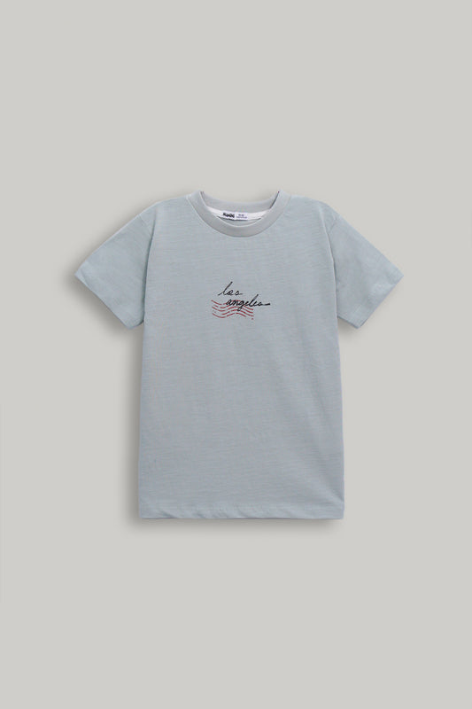 Girls Regular Fit Graphic Tee