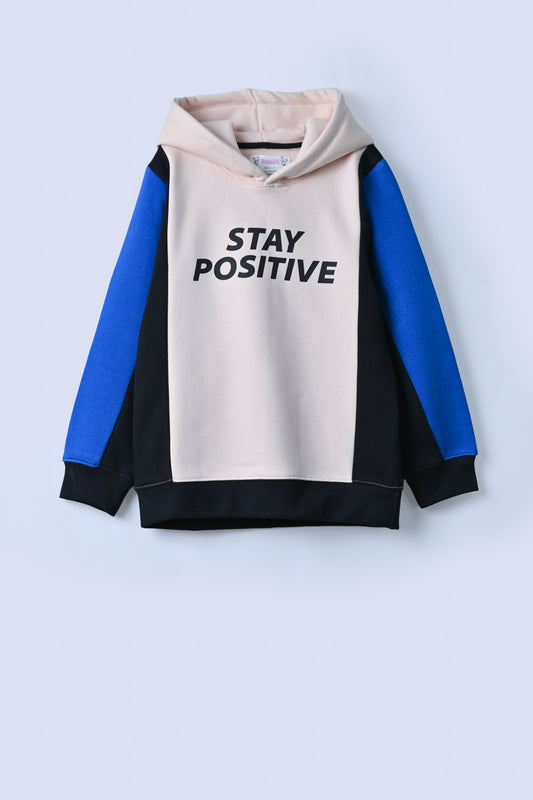 Color Blocking Girls Hoodie