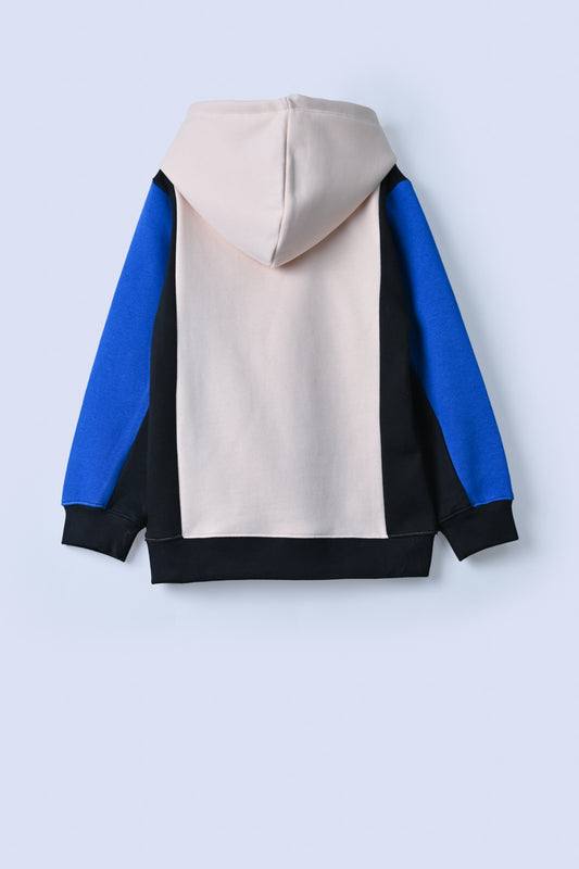 Color Blocking Girls Hoodie