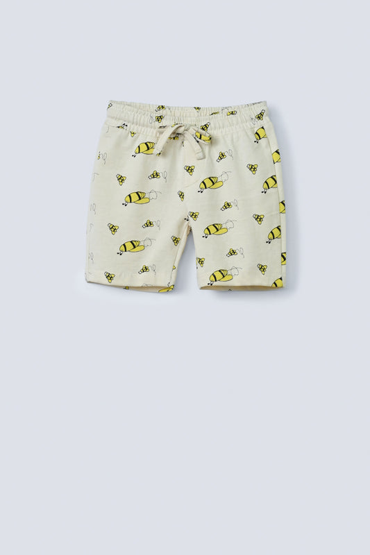 Infants Girls Printed Shorts