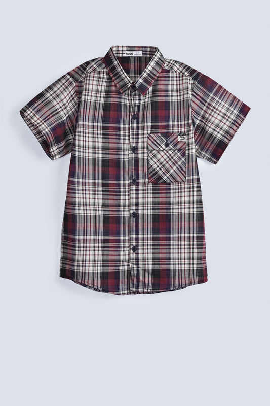 Boys Checkered Shirt
