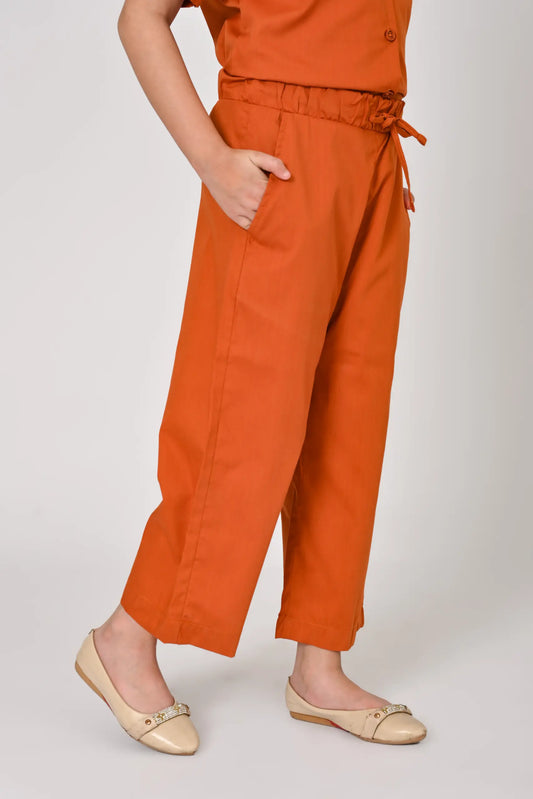 Wide Leg Woven Bottom