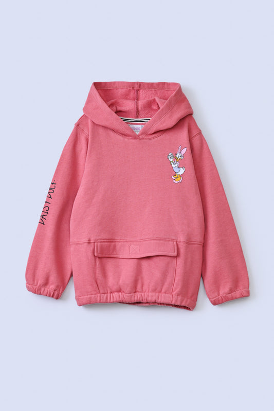 Daisy Duck Graphic Girls Hoodie