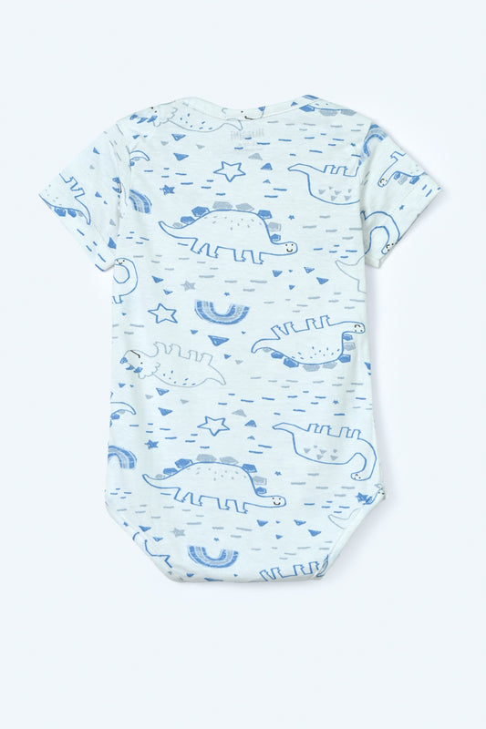 Printed Boys Romper
