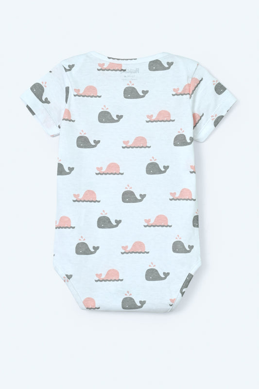 Infants Printed Girls Rompers