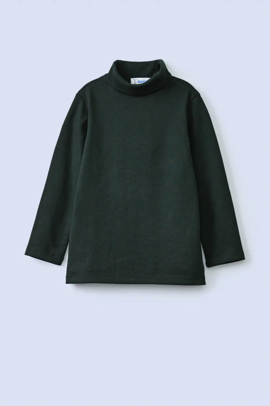 Boys Ribbed High Neck