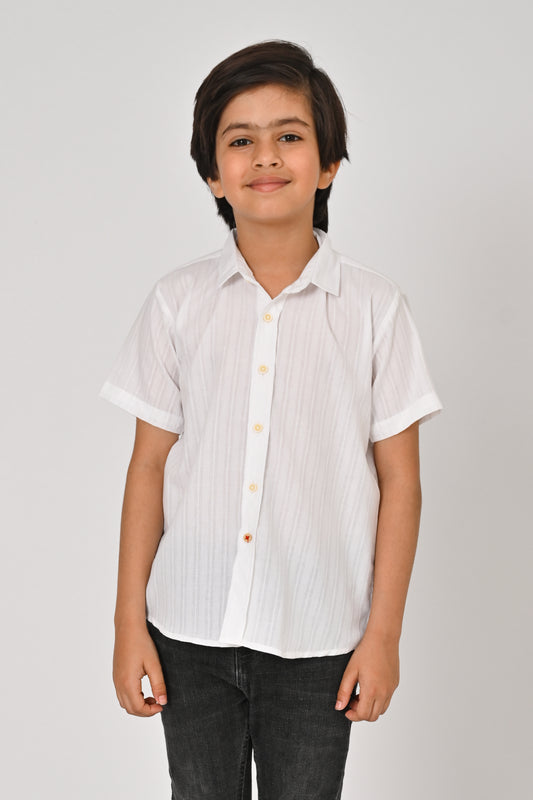Textured Boys Shirt