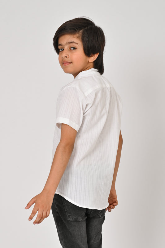 Textured Boys Shirt