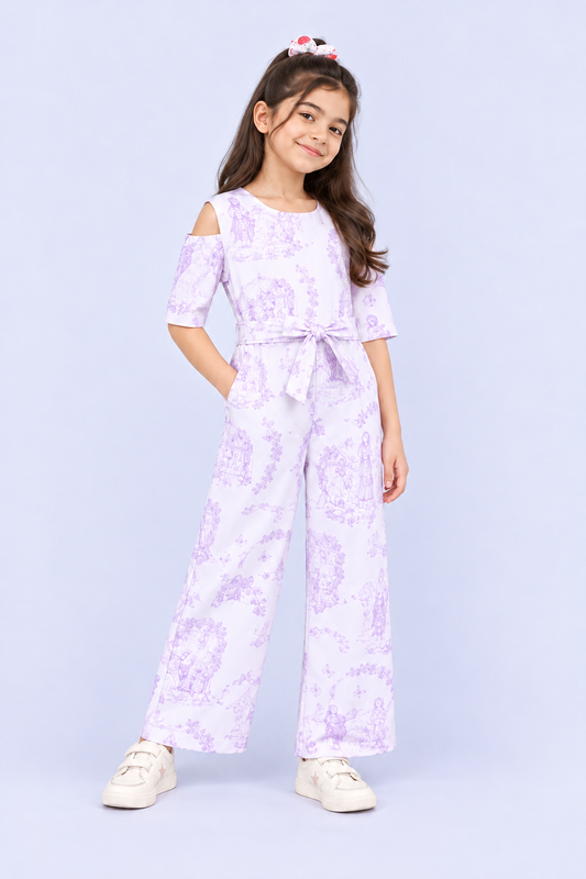 Lavender Tales Jumpsuit
