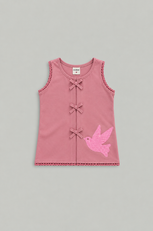 Girls Rosie Bow Top
