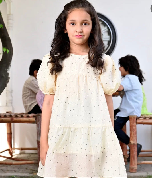 Girls Special Fabric Frock