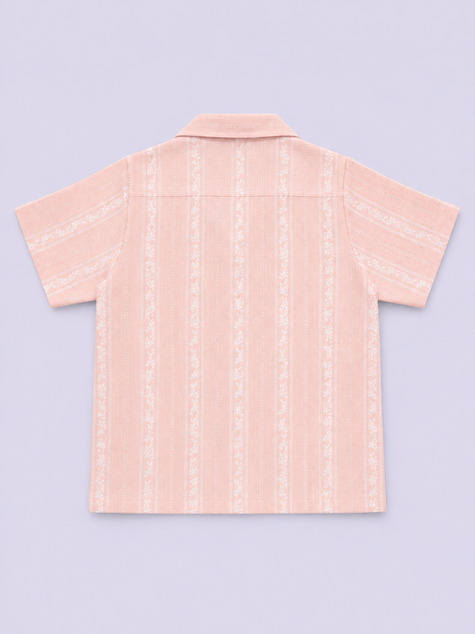 Boys Peach Resort Shirt