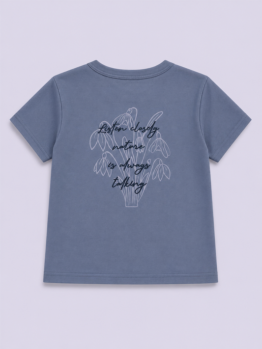 Girls Floral Tee
