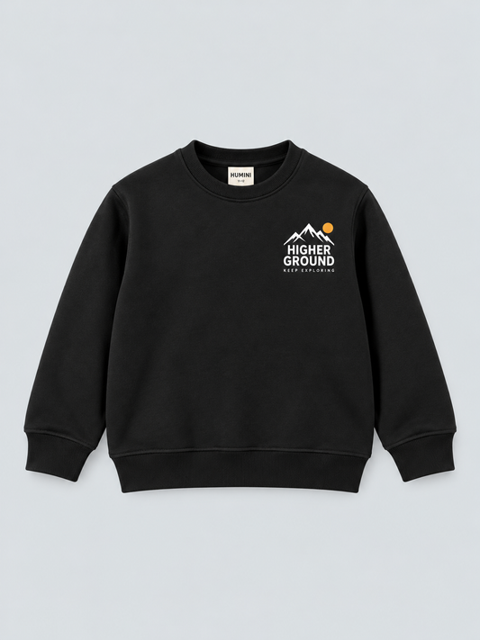 Explore Beyond Black Sweatshirt