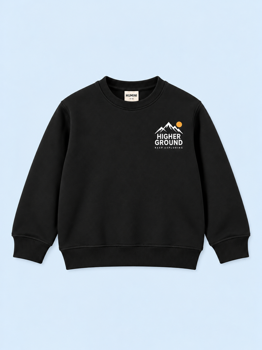 Explore Beyond Black Sweatshirt