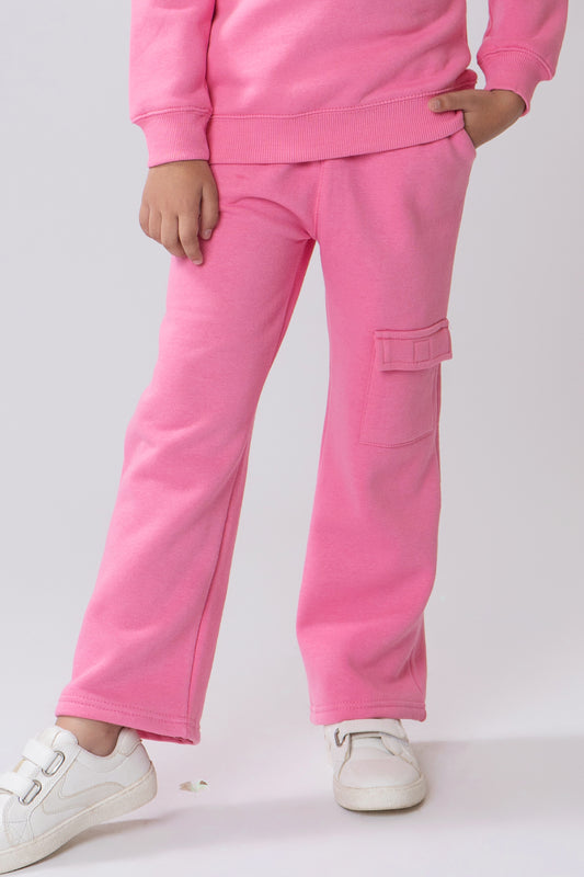 Wide Leg Girls Trouser