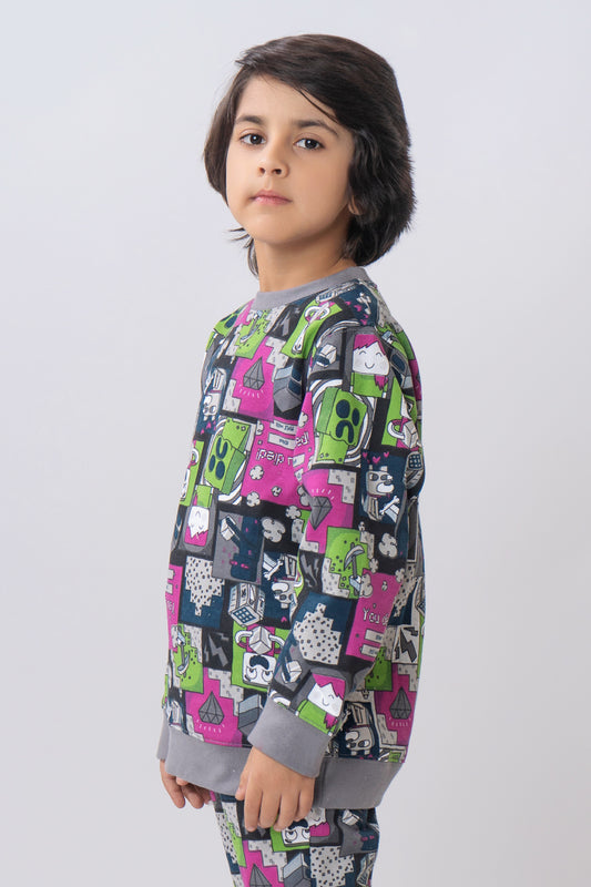 Printed Boys Sweatshirt