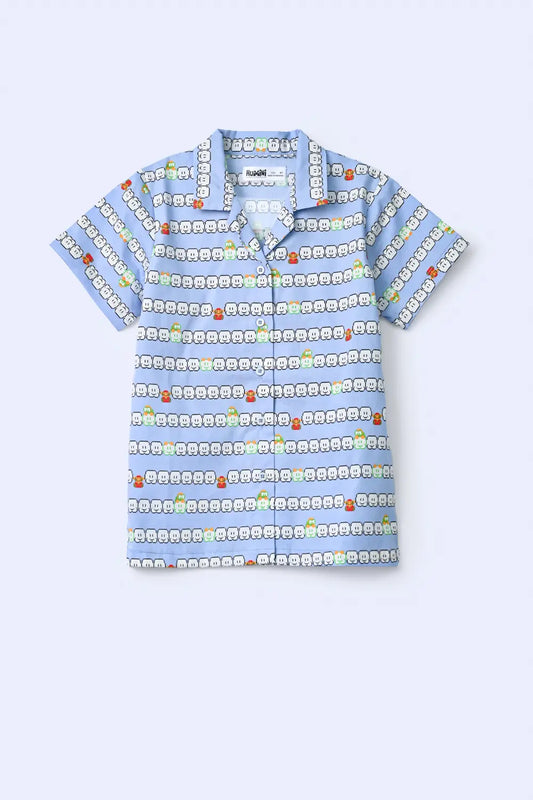 Girls Coat Collar Shirt