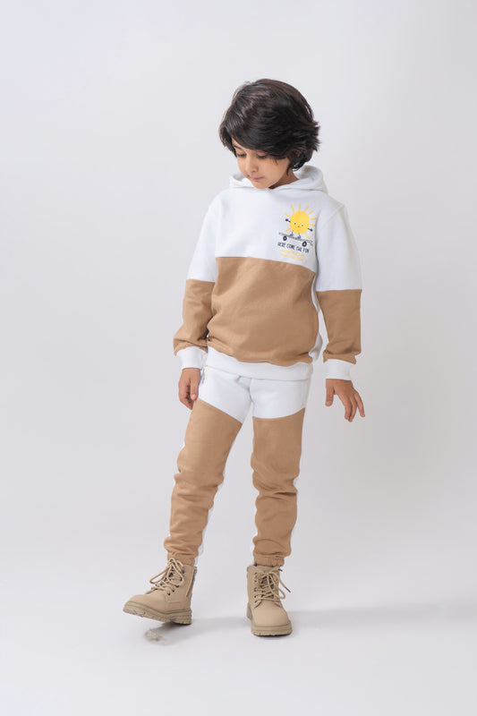 Color Blocking Boys Suit