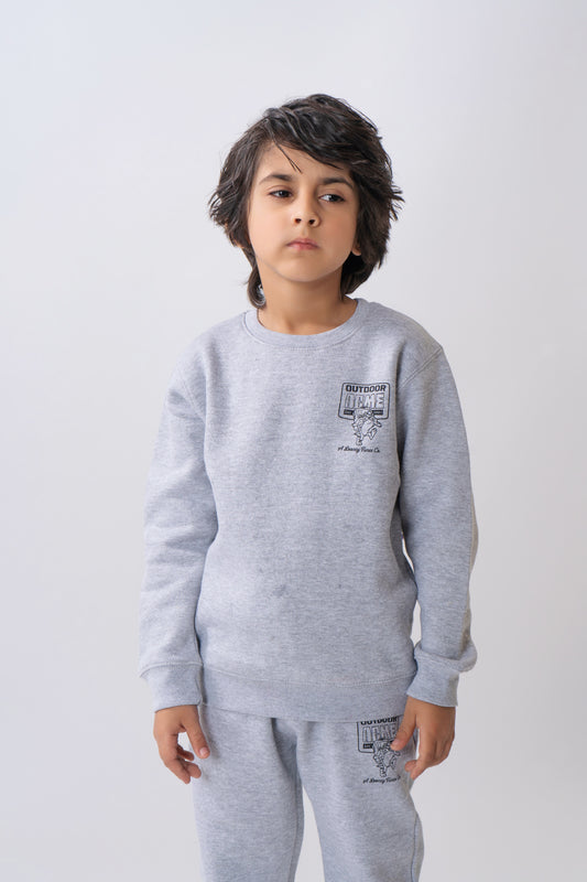 Boys Double Side Print Suit