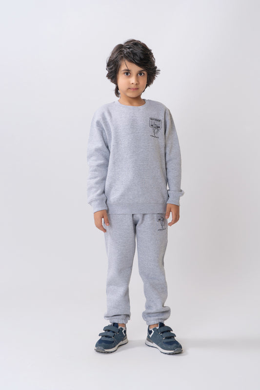 Boys Double Side Print Suit