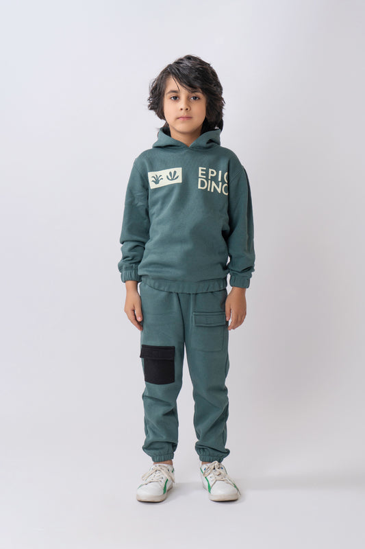 Epic Dino Printed Boys Suit