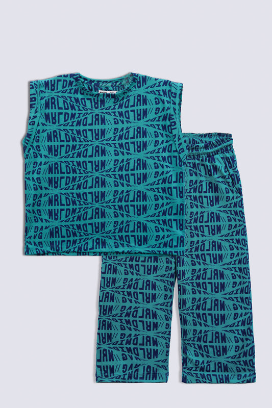 Girls Boxy Fit Suit