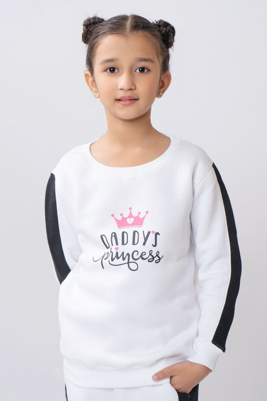 Princess Graphic Girls Sweatshirt