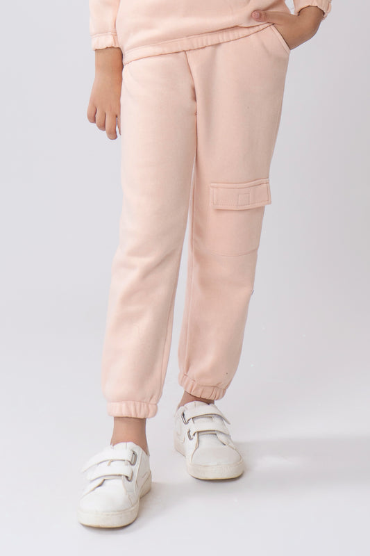 Girls Cargo Pocket Trouser