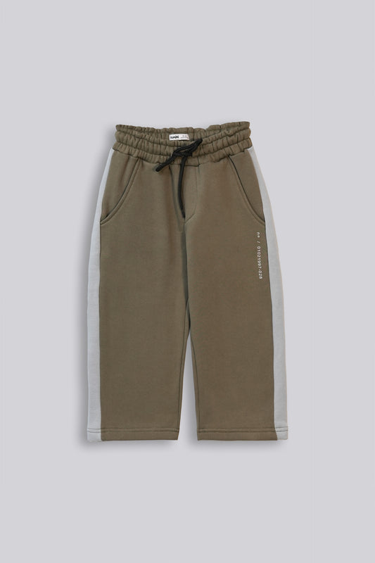 Boys Contrast Panel Loose Fit Trouser