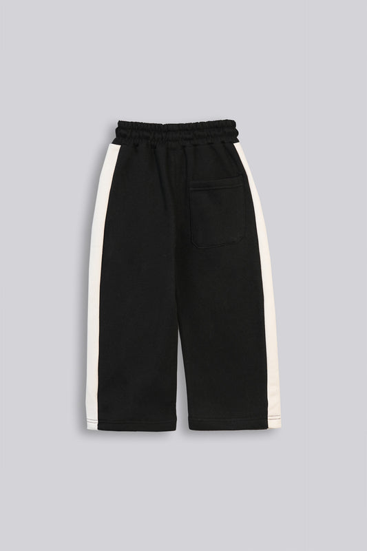 Boys Relaxed Fit Contrast Panel Trouser