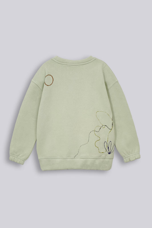 Boys Relaxed Fit Printed Sweatshirt