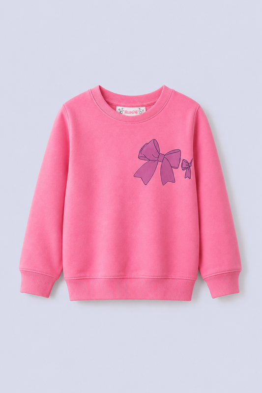 Printed Girls Sweatshirt
