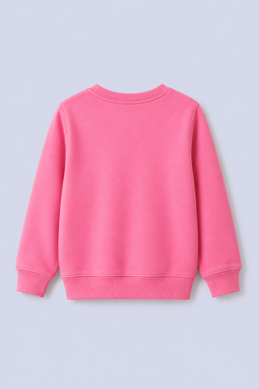 Printed Girls Sweatshirt
