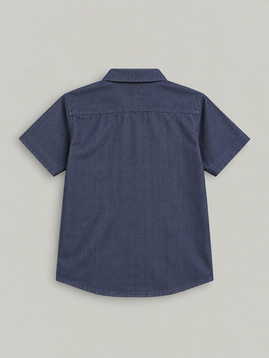 Light Weight Denim Boys Shirt