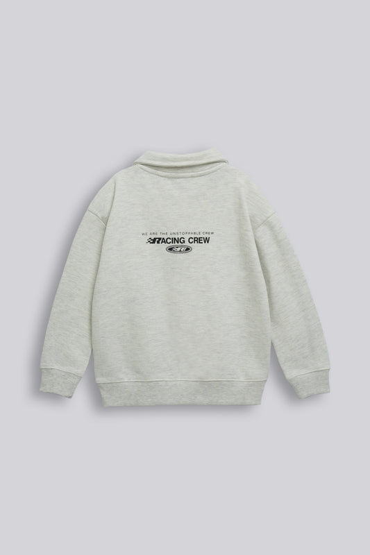 Boys Relaxed Fit Full Sleeve Polo