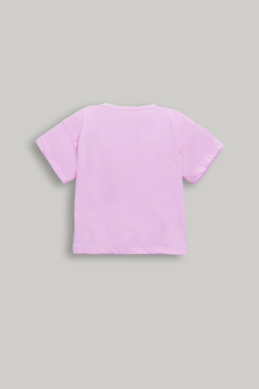 Girls Boxy Fit Graphic Tee
