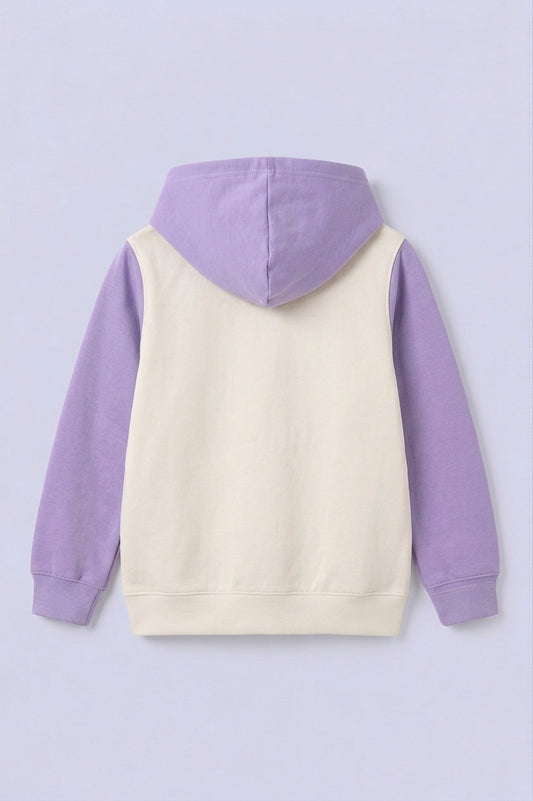 Aloha Printed Zipper Hoodie