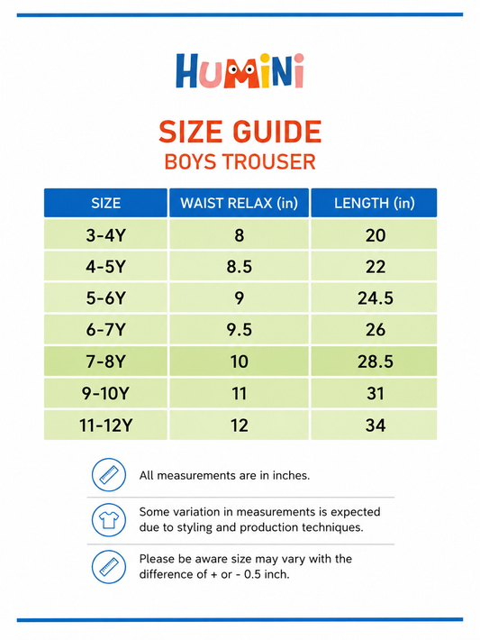 Trendy Cargo Pocket Boys Trouser